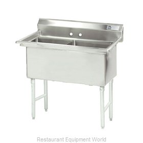 Advance Tabco FC-2-1515-X Sink, (2) Two Compartment