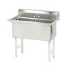 Fregadero, (2) Dos Tarjas/Compartimientos
 <br><span class=fgrey12>(Advance Tabco FC-2-1515-X Sink, (2) Two Compartment)</span>