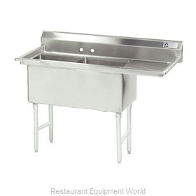 Advance Tabco FC-2-1620-18R-X Sink, (2) Two Compartment