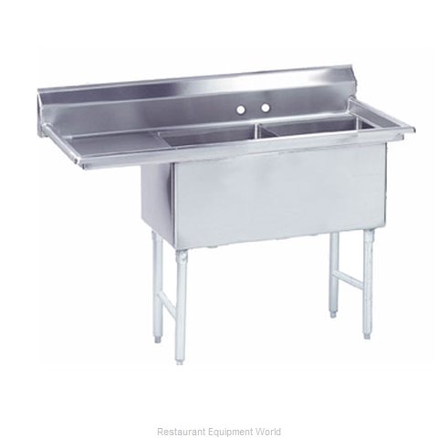 Advance Tabco FC-2-1818-18L-X Sink, (2) Two Compartment