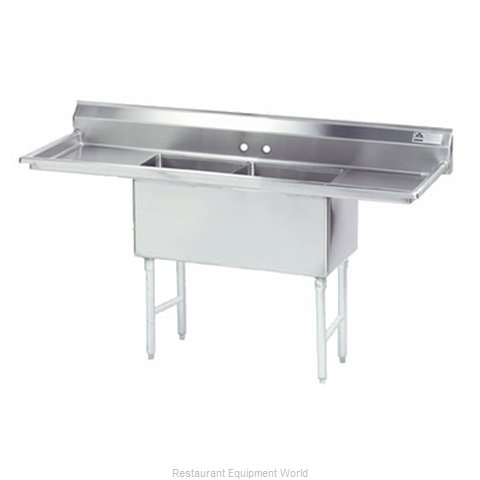 Advance Tabco FC-2-1818-18RL Sink, (2) Two Compartment