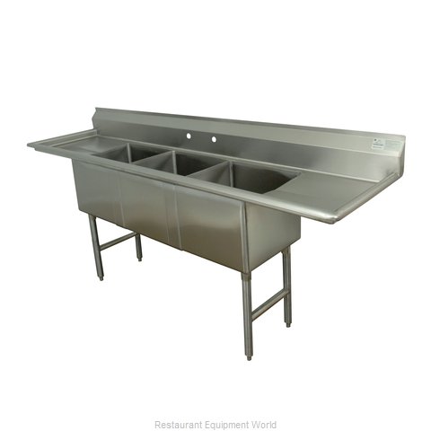 Advance Tabco FC-3-1515-15RL Sink, (3) Three Compartment