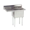 Fregadero, (1) Una Tarja/Compartimiento
 <br><span class=fgrey12>(Advance Tabco FE-1-1620-18L-X Sink, (1) One Compartment)</span>