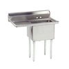 Fregadero, (1) Una Tarja/Compartimiento
 <br><span class=fgrey12>(Advance Tabco FE-1-1812-18L-X Sink, (1) One Compartment)</span>