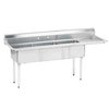 Fregadero, (3) Tres Tarjas/Compartimientos
 <br><span class=fgrey12>(Advance Tabco FE-3-1515-15R-X Sink, (3) Three Compartment)</span>