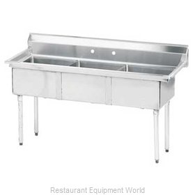 Advance Tabco FE-3-1515-X Sink, (3) Three Compartment