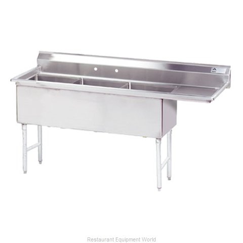 Advance Tabco FS-3-1620-18R Sink, (3) Three Compartment