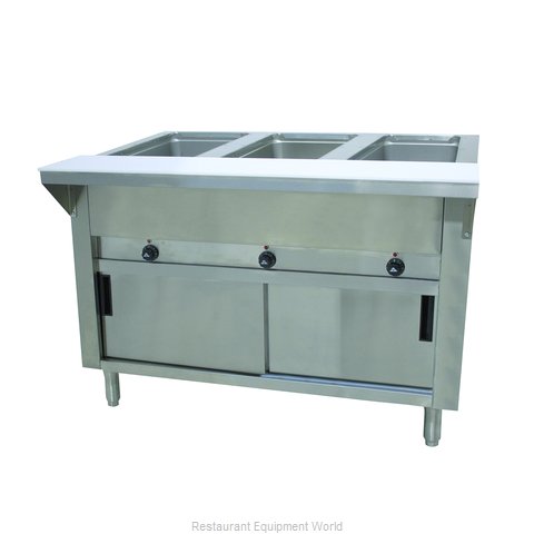 Advance Tabco HF-3E-240-DR Serving Counter, Hot Food, Electric