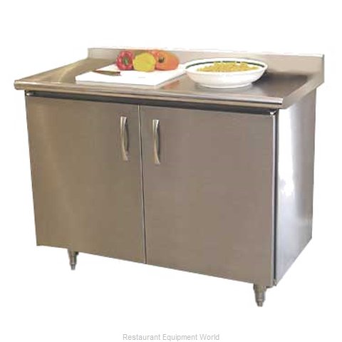 Advance Tabco HK-SS-244MRE Work Table Cabinet Base Hinged Doors