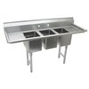 Advance Tabco K7-CS-29 Sink, (3) Three Compartment