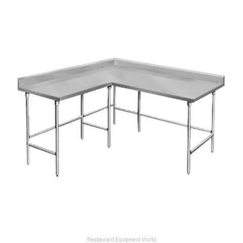 Advance Tabco KTMS-2410 Work Table, L-Shaped