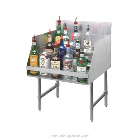 Advance Tabco LD-2112-X Underbar Bottle Display Unit (Magnified)