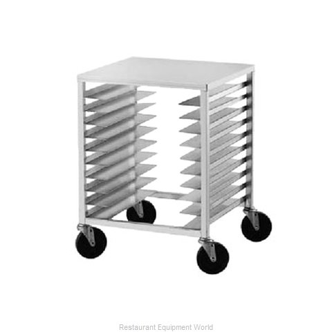 Advance Tabco PR10-3ST-X Pan Rack with Work Top, Mobile