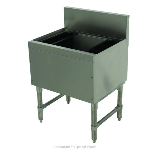 Advance Tabco PRI-19-12 Underbar Ice Bin/Cocktail Unit