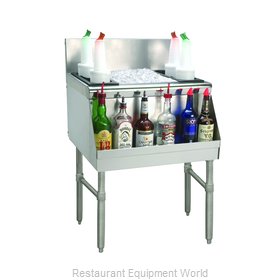 Advance Tabco PRI-24-24-10-XD Underbar Ice Bin/Cocktail Unit