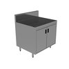 Escurridor de Vasos/Superficie de Trabajo para Bar
 <br><span class=fgrey12>(Advance Tabco PRSCD-19-48 Underbar Workboard, Storage Cabinet)</span>