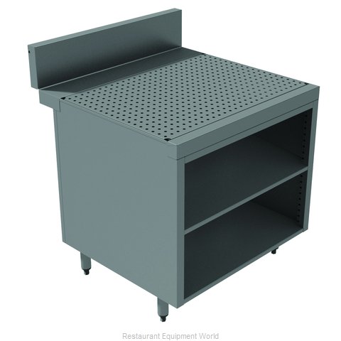 Advance Tabco PRSCO-24-12-M Underbar Workboard, Storage Cabinet