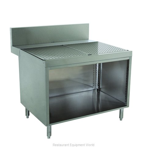 Advance Tabco PRSCO-24-12 Underbar Workboard, Storage Cabinet