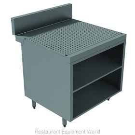Advance Tabco PRSCO-24-18-M Underbar Workboard, Storage Cabinet