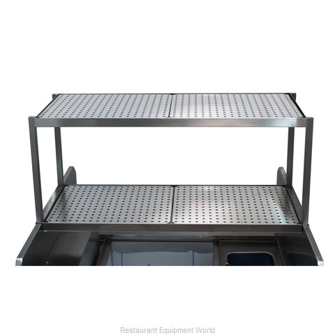 Advance Tabco PRSO-44 Overshelf, Table-Mounted