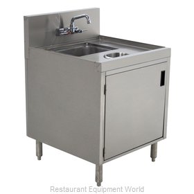 Advance Tabco PRWC-19-18-DR Underbar Waste Cabinet, Wet & Dry
