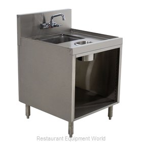 Advance Tabco PRWC-24-18 Underbar Waste Cabinet, Wet & Dry