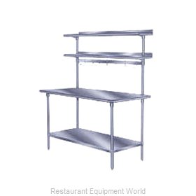 Advance Tabco PT-10R-108 Overshelf, Table-Mounted