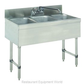 Advance Tabco SLB-33C-X Underbar Sink Units