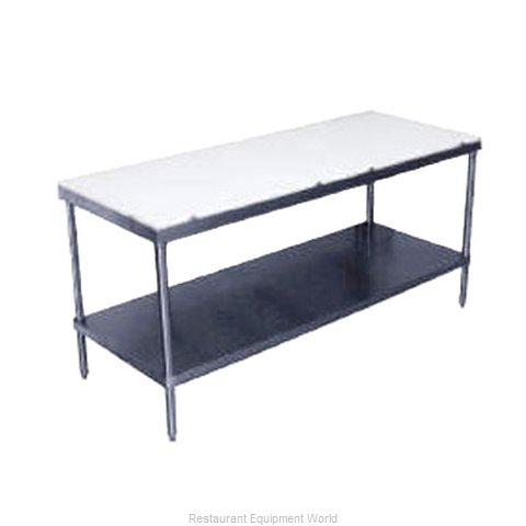 Advance Tabco SPT-249 Work Table, Poly Top