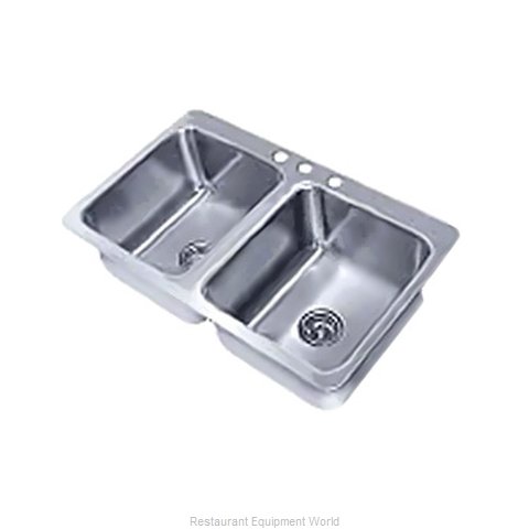 Advance Tabco SS-2-3321-10 Sink, Drop-In