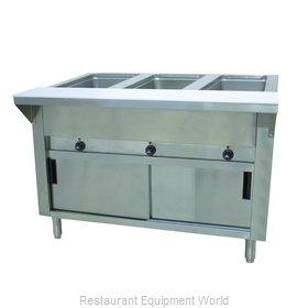 Advance Tabco SW-3E-240-DR Serving Counter, Hot Food, Electric