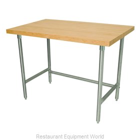 Advance Tabco TH2S-245 Work Table, Wood Top