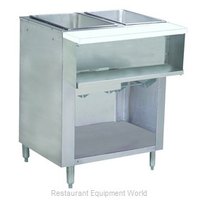 Advance Tabco WB-2G-NAT-BS Serving Counter, Hot Food, Gas