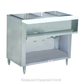 Advance Tabco WB-3G-LP-BS Serving Counter, Hot Food, Gas