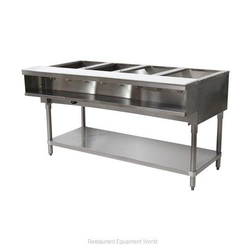 Advance Tabco WB-4G-LP-X Serving Counter, Hot Food, Gas
