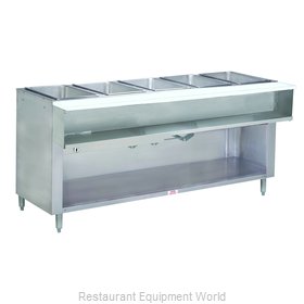 Advance Tabco WB-5G-LP-BS Serving Counter, Hot Food, Gas