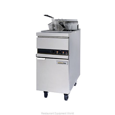 ANETS 14EL14 Fryer Floor Model Electric Full Pot