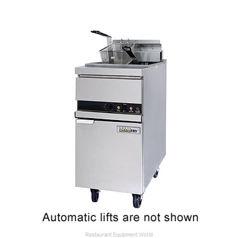 ANETS 14EL14AA Fryer Floor Model Electric Full Pot