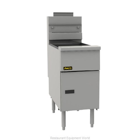 ANETS 70AV Fryer, Gas, Floor Model, Full Pot