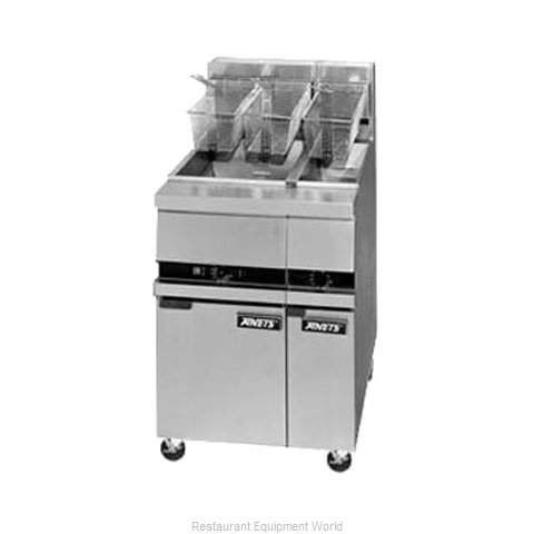 ANETS MX7E Fryer Floor Model Gas Half-Size