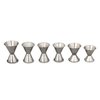 Medidor de Licores, Acero Inoxidable
 <br><span class=fgrey12>(Alegacy Foodservice Products Grp 1292 Jigger)</span>