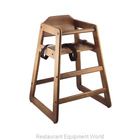 Alegacy Foodservice Products Grp 80973 High Chair, Wood