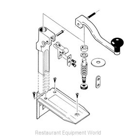 Alegacy Foodservice Products Grp AL01002BPS Can Opener Parts