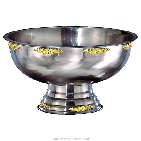 Apex Fountain Sales 6105-GT Punch Bowl, Metal