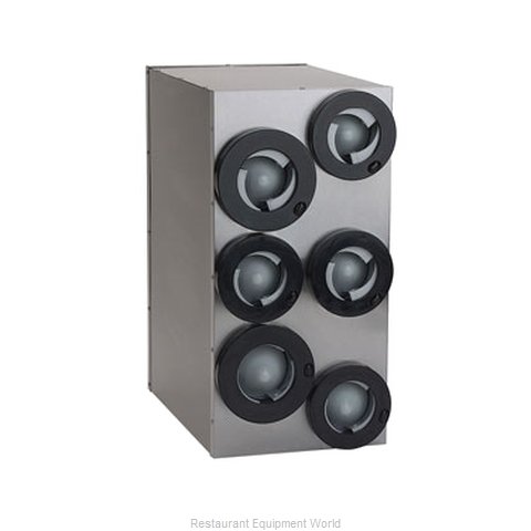 A.J. Antunes DACS-60 Cup Dispensers, In-Counter