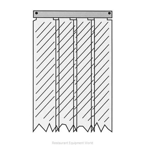 All Points 28-1464 Strip Curtain Unit