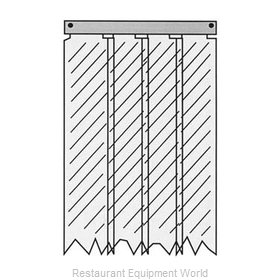 All Points 28-1464 Strip Curtain Unit