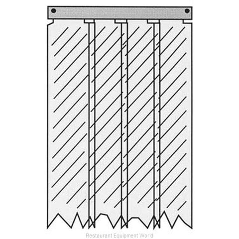 All Points 32-1233 Strip Curtain Unit