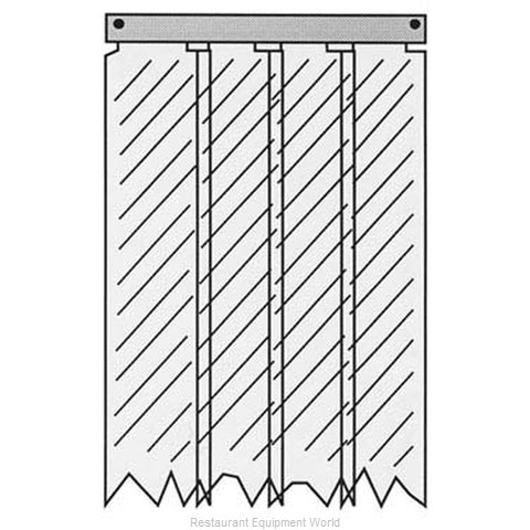 All Points 32-1235 Strip Curtain Unit