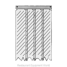 All Points 32-1858 Strip Curtain Unit